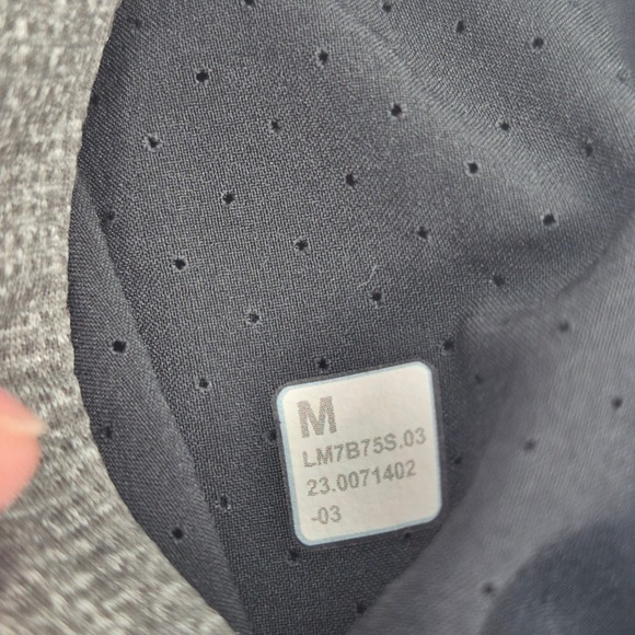 Lululemon License to Train Lined Short 7" Mens M Black Grey LM7B75S Lightweight - Picture 8 of 8